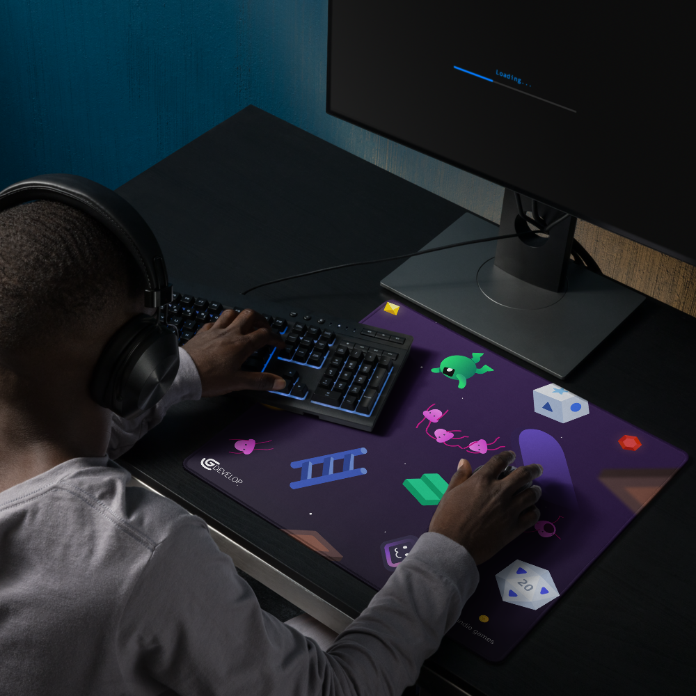 GDevelop Gaming Mouse Pad 2