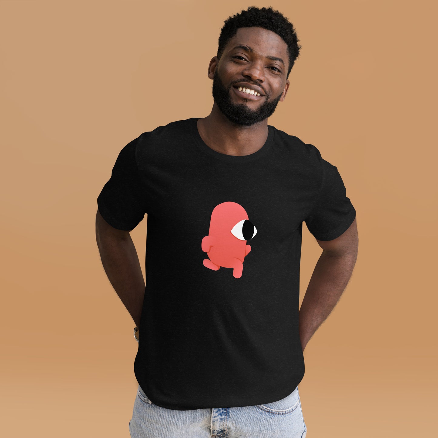 Giant Red Hero Unisex t-shirt