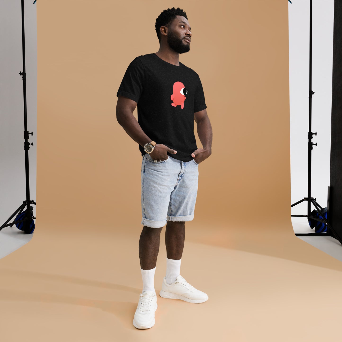 Giant Red Hero Unisex t-shirt