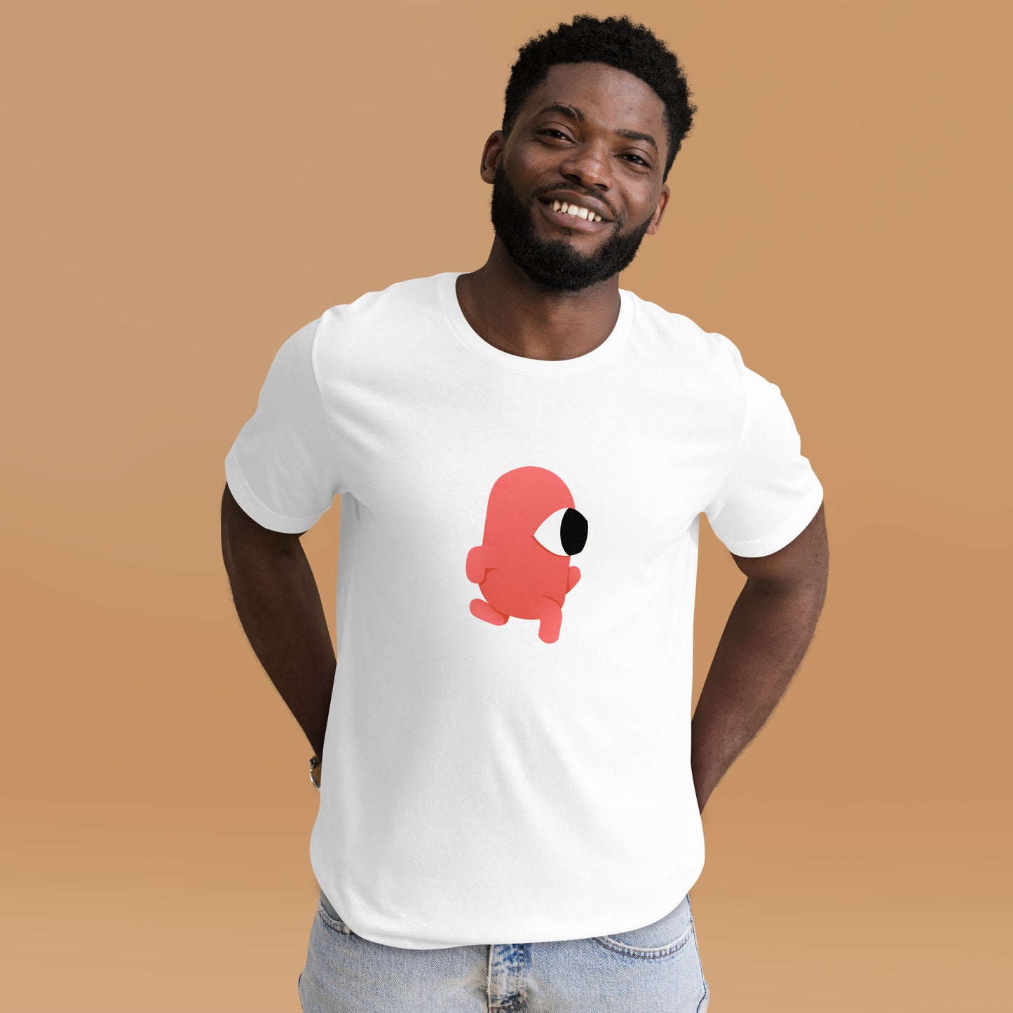 Giant Red Hero Unisex t-shirt