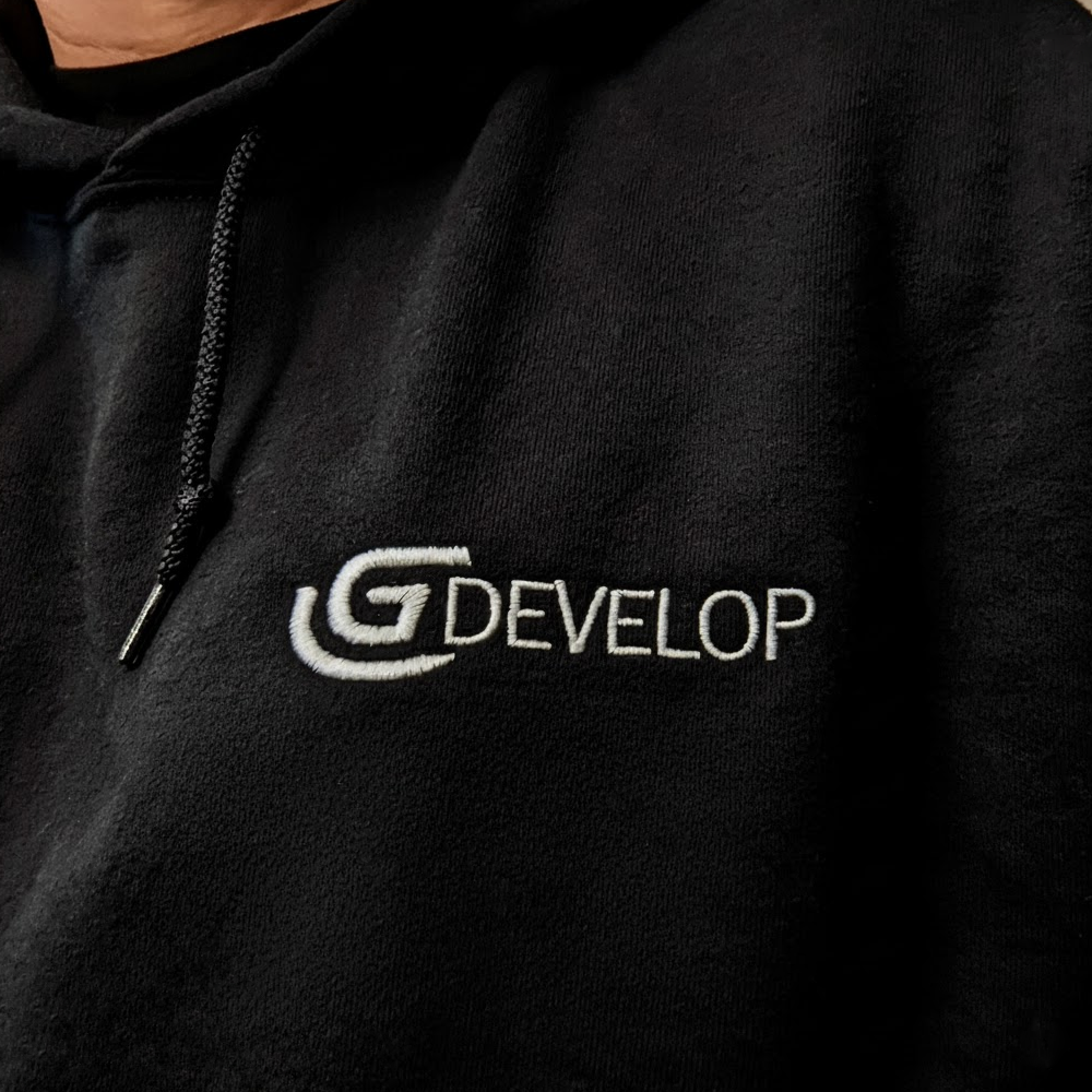 Gdevelop Logo Unisex Hoodie GDevelop Ghost – GDevelop Merch Store